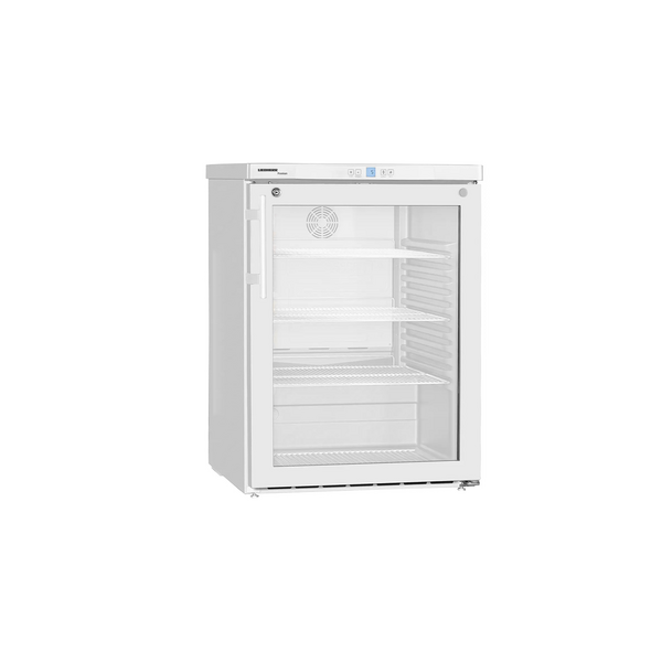 LIEBHERR | Refrigerador bajo encimera PREMIUM - 130 litros - con 1 puerta de cristal - blanco