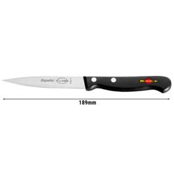 F. DICK | Superior Utility Knife – 100 mm - black/silver handle - smooth edge