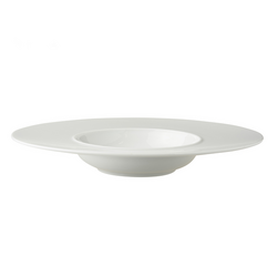 (6 pieces) WHITE DELIGHT - Pasta plate - Ø 300mm - White