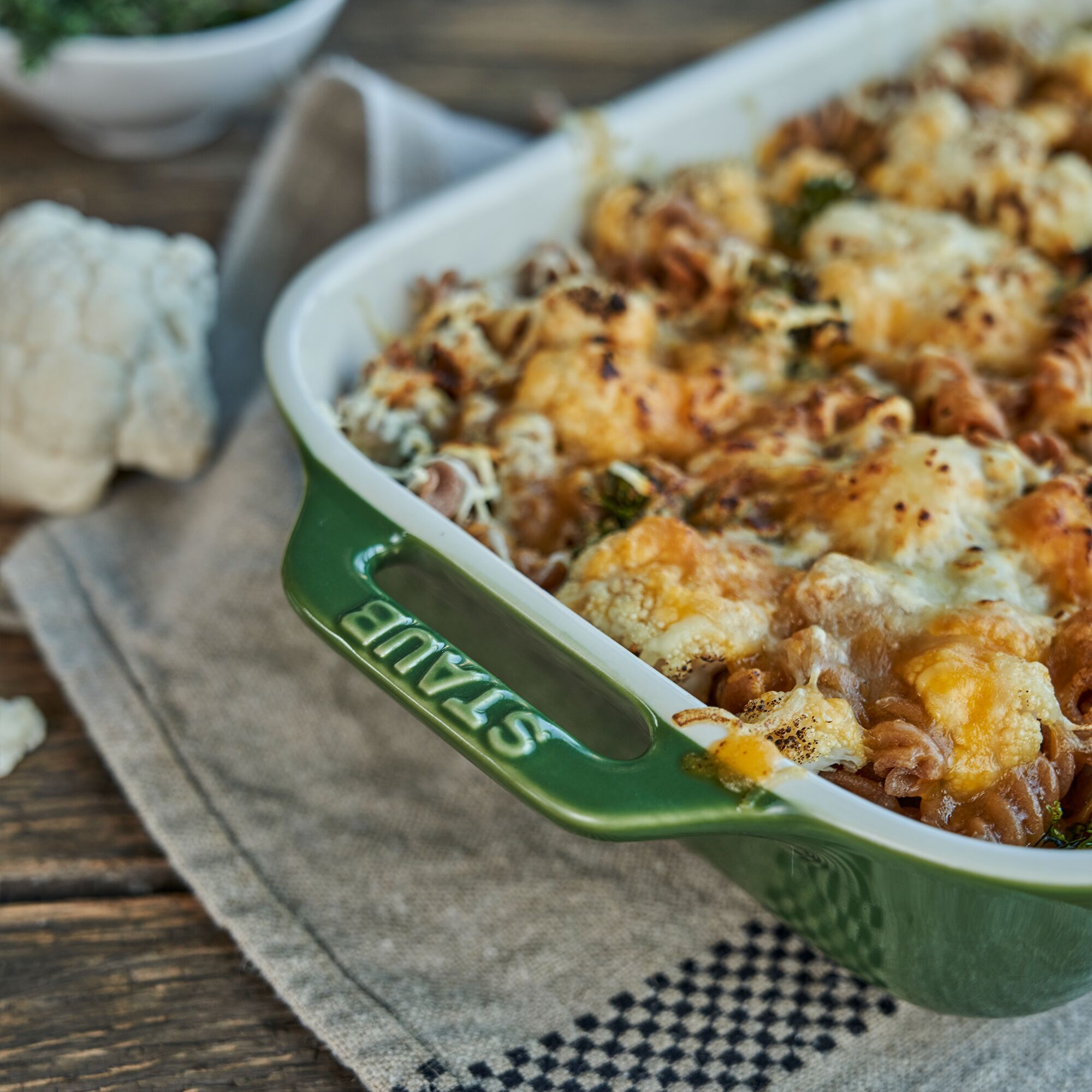 STAUB | CERAMIQUE - Plat à gratin - 200x160mm - Céramique - Vert basilic	