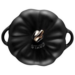 STAUB | CERAMIQUE - Cocotte - Form Kürbis - Ø 150mm - Keramik - Schwarz