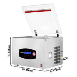 Macchina sottovuoto a camera - 8m³/h - 350 Watt