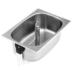 Rince-verres à encastrer – à pression – arrêt automatique de l’eau