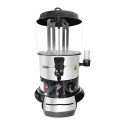 Commercial Hot Chocolate Dispenser – 9 L – Black – Manual temp control; no continuous stirrer; water tank; overheat protection