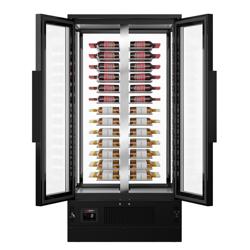 Vinkyl - 1,0 x 0,61 - med 2 glasdörrar