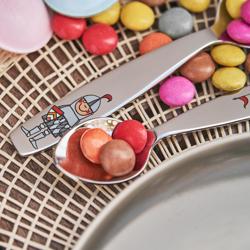 (4 pieces) ZWILLING | Ritter Eckbert Children's Cutlery Set – 18/10 Stainless Steel - Age 3+ - Rounded Edges