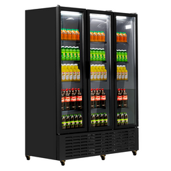 Холодильник для напитков - 1500 Л.- 3 Стекл. двери  - с LED-освещением