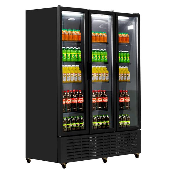 Meşrubat buzdolabı - 1500 litre- 3 Cam kapılı 