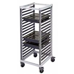 CAMBRO | CAMSHELVING® – Chariot à plateaux pour 18 × bacs GN 2/1