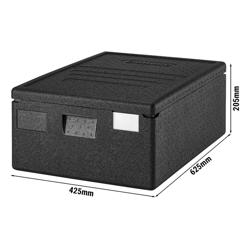 CAMBRO | CAM GOBOX® pojemnik ładowany od góry - EN 600x400 - Czarny	