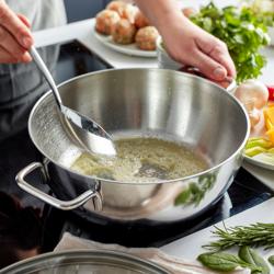 DEMEYERE | Apollo 7 Conical Braising Pan with Glass Lid – Ø 28 cm - Counter Grip