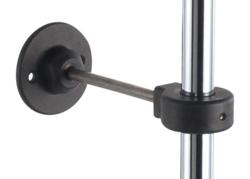 Wall-mounted twin-inlet pre-rinse spray unit 11000 - wall-mounted - with single-lever mixer tap, swivel spout, spray gun, flexible hose & wall bracket included - height 1150mm