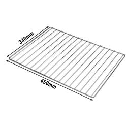 Grille - 330x457mm - Chromé - compatible avec Four à air chaud HV580-6, EHODV4 & EHOV4