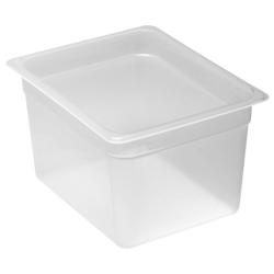 (6 db) CAMBRO | Camwear® polipropilén GN tartályok 1/2 - tejes - mélység 200 mm