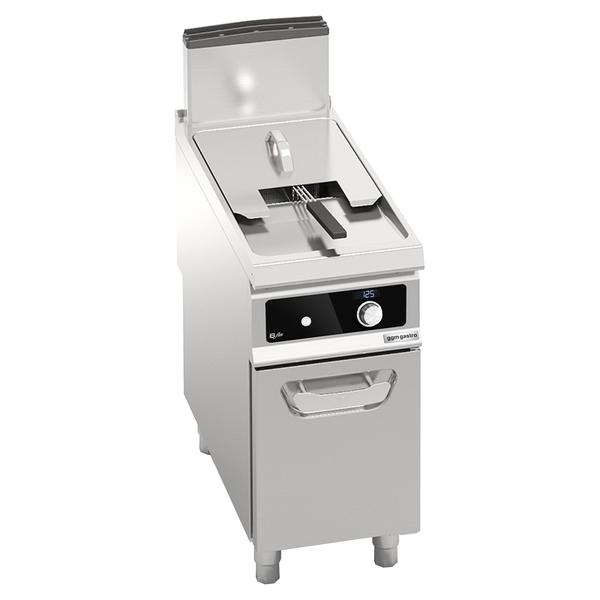 Gasfriteuse - 18 liter - 14 kW - indirect verwarmd - digitale bediening - Bflex Digital - met aftapkraan - incl. onderstel