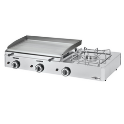 Plancha grill a gas - 1,0 m - incluye cocina de gas