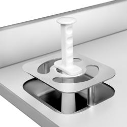 Picadora de carne eléctrica PREMIUM industrial boca 32 - 1500kg/h - 2,2 kW - discos 3mm y 10mm