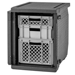 CAMBRO | CAM GOBOX® - Chargeur frontal - EN 600x400 - sans rails de support - Noir