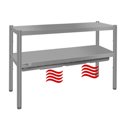 ECO thermal bridge - 1200x370mm - with 2 shelves - height: 725mm