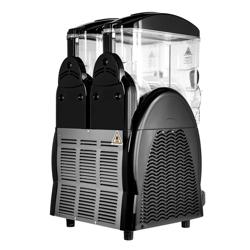 Machine à granita Professionnelle - 2x 12L - 880W - Noir