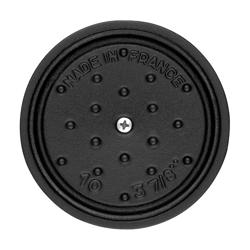 STAUB | Mini Cocotte Round Enamelled Cast Iron Casserole Dish – Ø10 cm – Black