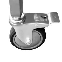 Mobile Bain Marie - 2x GN 1/1 - 100mm deep - Wet Heat - 1,95 kW - with Drain Tap