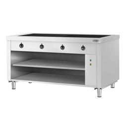 Warm buffet KOPENHAGEN - 1560mm - met warmhoudplaat