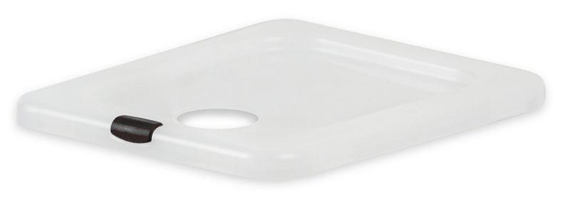 Tapa - Polipropileno - 165x175mm - H22mm - compatible con SSP2, KSP2 y MSP2