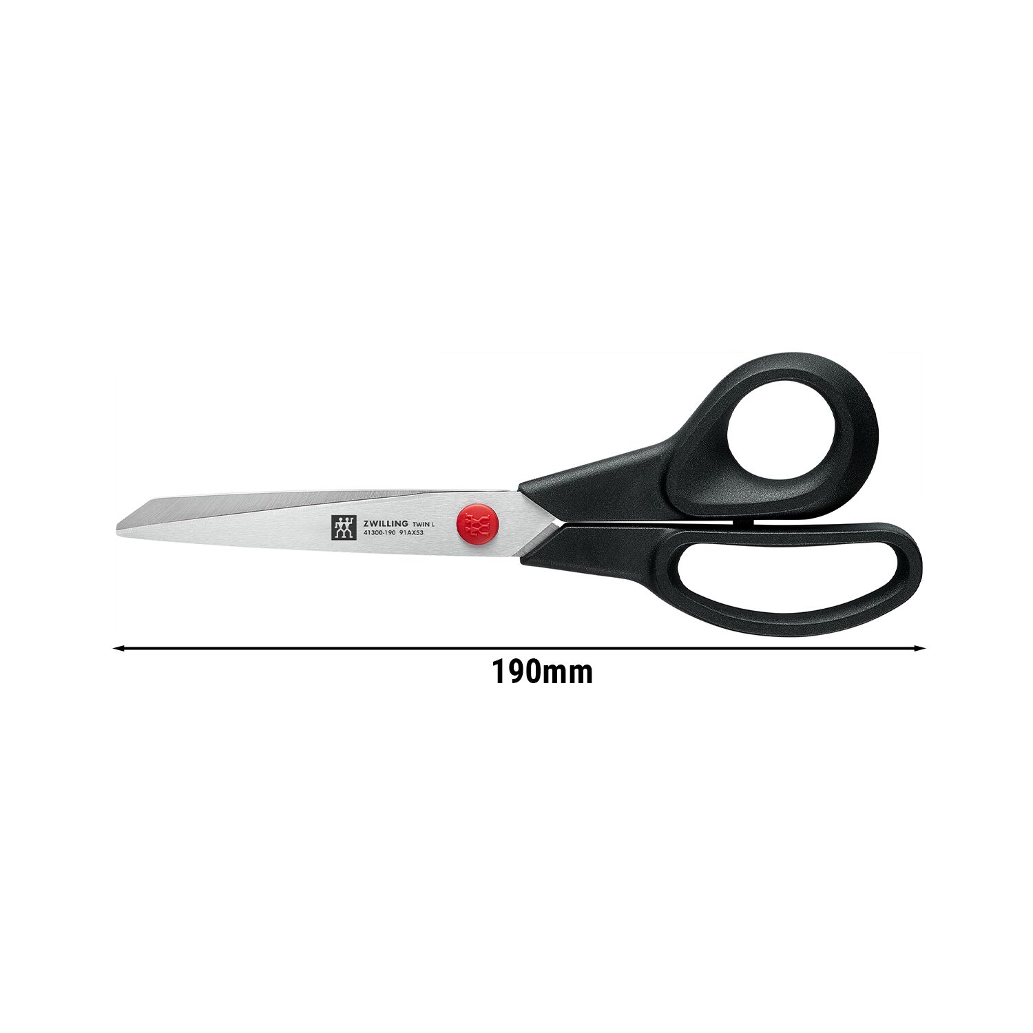 ZWILLING | TWIN L - Ciseaux de ménage - 190 mm - inox 