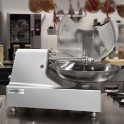 Commercial Bowl Cutter - 5.5L - 550 W - 230V - 1450 rpm