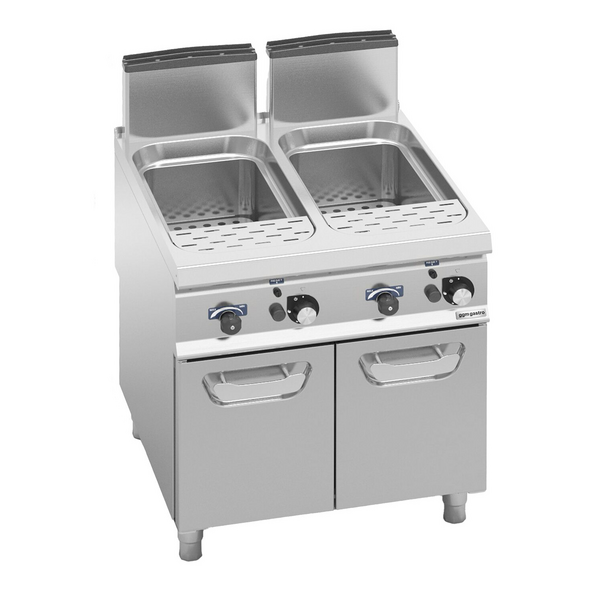 Pastakoker op gas - 80 liter - 24 kW
