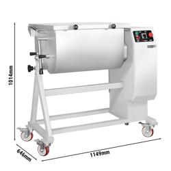 Impastatrice per carne - 100l - 78kg - 2,20kW - inversione di marcia - da pavimento - trifase