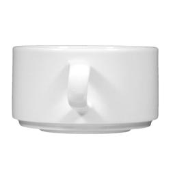 (6 pieces) SELTMANN WEIDEN | Savoy Porcelain Soup Cup – White - 270 ml - Fits KU164S-SW Saucer