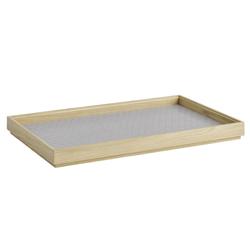 (6 pcs) Anti-Slip Mat (GN 1/1) - VALO Series - Silicone - 520x310x1mm - Clear - for VALO Wooden Box GN 1/1