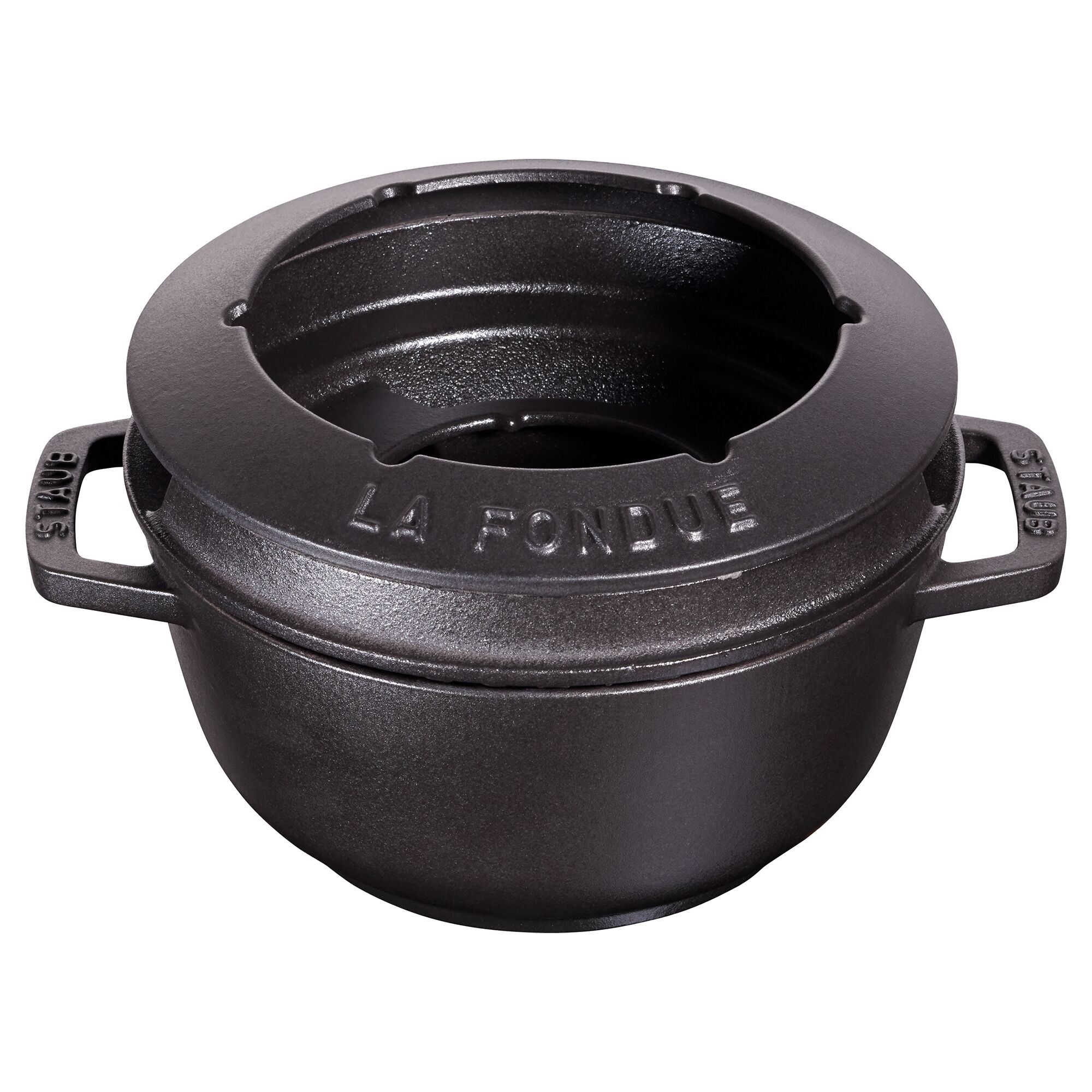 STAUB | SPECIALITIES - Set à Fondue - Ø 180mm - Fonte - Noir