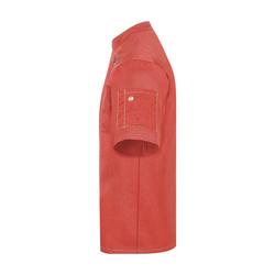 KARLOWSKY | Giacca da cuoco a maniche corte stile jeans - Rosso vintage - Taglia: 54