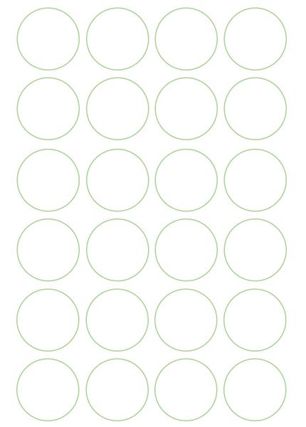 (24 pieces) Label Sheets for Squeeze Sauce Bottles – Blank White - Adhesive - Fits FFO-001–005 & -007
