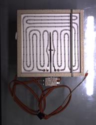 Resistenza quadra per fornello a infrarossi - 3,2 kW - 230V