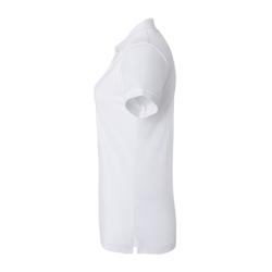 KARLOWSKY | Dames Werkkleding Poloshirt Basic - Wit - maat: 3XL