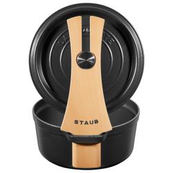 STAUB | Dekselhouder hout - 340mm - Beuken