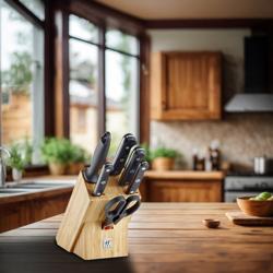 ZWILLING | GOURMET - Messenblok - 7-delig - Natuurlijk