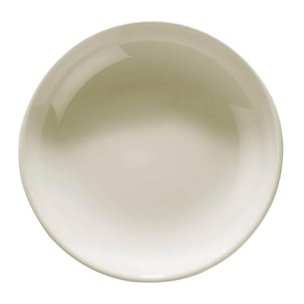 (10 pieces) Teos Deep Soup Plates Porcelain – Ø25 cm - Cream