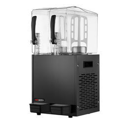 Dispensador de zumo - 2x 10 litros - negro