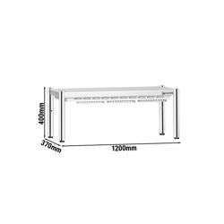 Lämpösilta PREMIUM - 1200x370mm - 1 hyllyllä - korkeus: 415mm