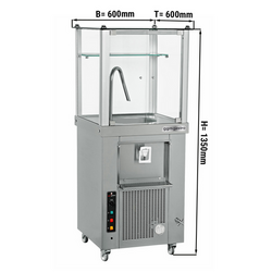 Máquina para Ayran de acero inoxidable - 40 litros