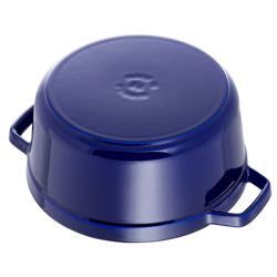 STAUB | LA COCOTTE - Kookpot - Ø 280mm - Gietijzer - Donkerblauw
