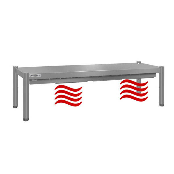 Warmtebrug ECO - 1400x370mm - met 1 plank - Hoogte: 415mm
