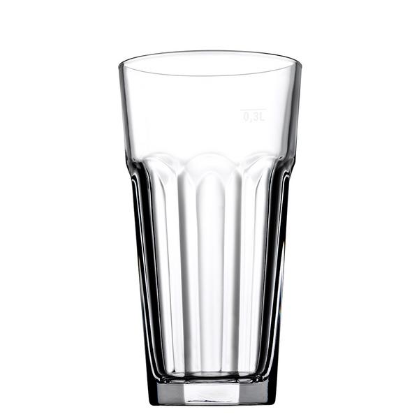 (48 stuks) CASABLANCA - Juice & Longdrink glas - 365 cc - gekalibreerd op 0,3 liter