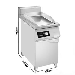 Indukční grilovací deska - 5,0 kW - Hladký - vč. podstavce