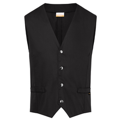 (6 stk.) Karlowsky - Vest kai for menn - Svart - Str: 48